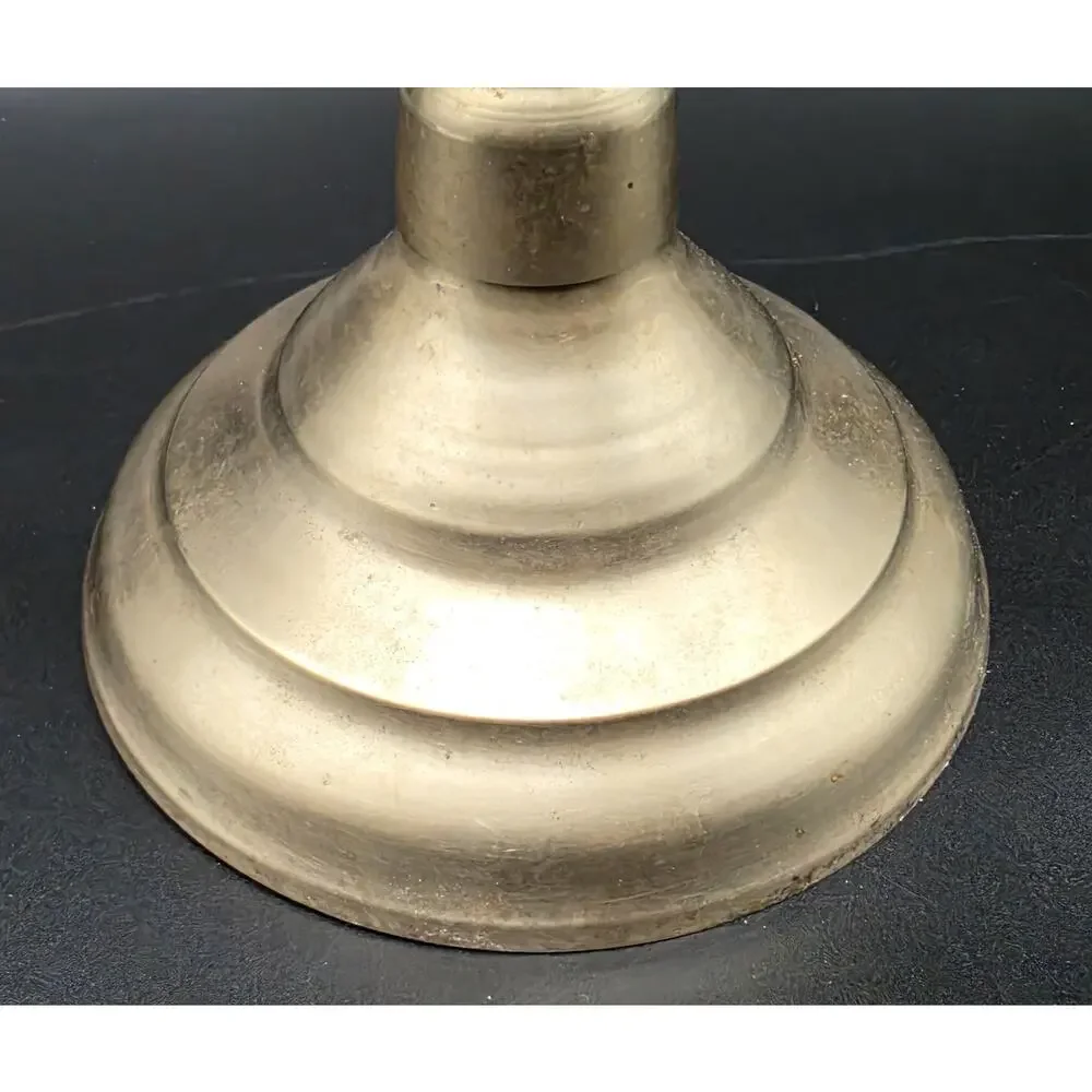 Vintage Brass Toilet Paper Holder Stand Free Standing Bathroom Roll Caddy 22